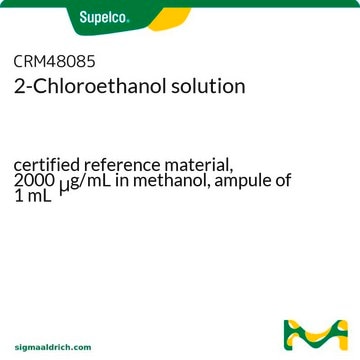 2-Chloroethanol solution certified reference material, 2000&#160;&#956;g/mL in methanol, ampule of 1&#160;mL