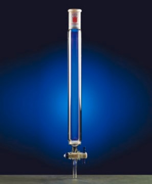 Synthware&#8482; chromatography column with PTFE stopcock top joint: ST/NS 24/40, I.D. × L 13.4&#160;mm × 305&#160;mm