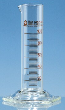 BRAND&#174; SILBERBRAND ETERNA measuring cylinder, low-form volume 1,000&#160;mL