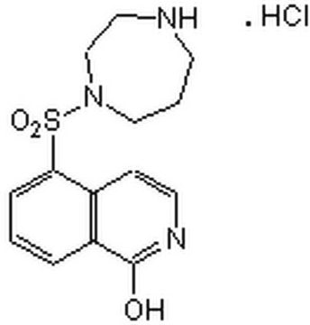 Hydroxyfasudil A cell-permeable, hydroxylated metabolite of HA 1077 that displays anti-anginal properties.