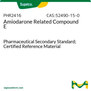 Amiodarone Related Compound E Pharmaceutical Secondary Standard; Certified Reference Material