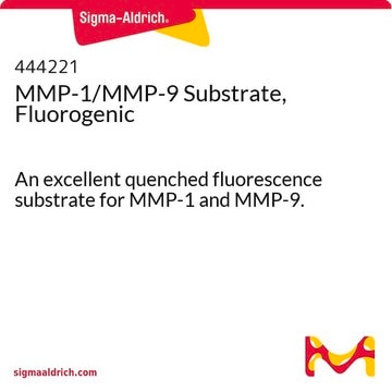 MMP-1/MMP-9 Substrate, Fluorogenic An excellent quenched fluorescence substrate for MMP-1 and MMP-9.