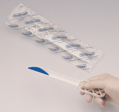 Sterileware&#8482; sampling spatula polystyrene, sterile