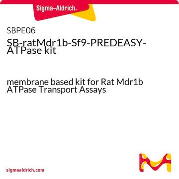 SB-ratMdr1b-Sf9-PREDEASY-ATPase kit membrane based kit for Rat Mdr1b ATPase Transport Assays