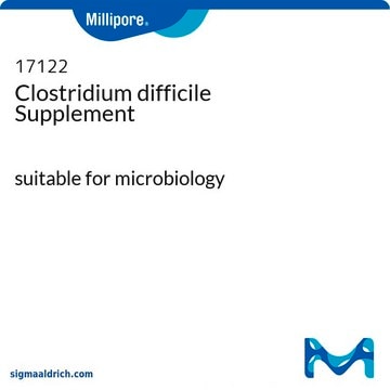 Clostridium difficile Supplement suitable for microbiology