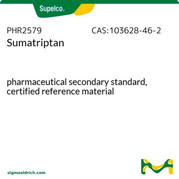 Sumatriptan pharmaceutical secondary standard, certified reference material