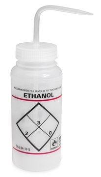 Scienceware&#174; safety labeled wash bottles Ethanol