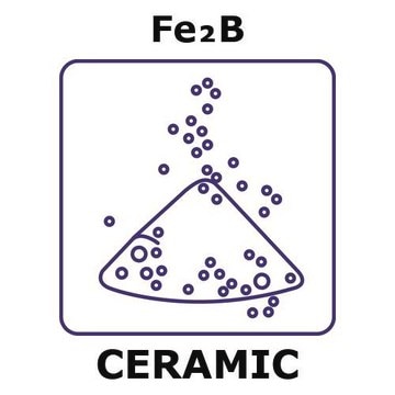 Iron boride powder, max. particle size 500 micron, weight 100&#160;g