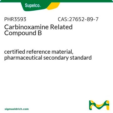 Carbinoxamine Related Compound B certified reference material, pharmaceutical secondary standard