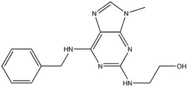 Olomoucine A purine derivative that acts as a potent, reversible and selective inhibitor of p34cdk1/cyclin B and related kinases.