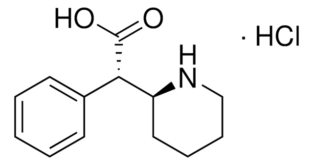 Ritalinic acid hydrochloride solution 1.0&#160;mg/mL in methanol (as free base), ampule of 1&#160;mL, certified reference material, Cerilliant&#174;