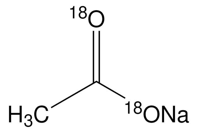 Sodium acetate-18O2 95 atom % 18O