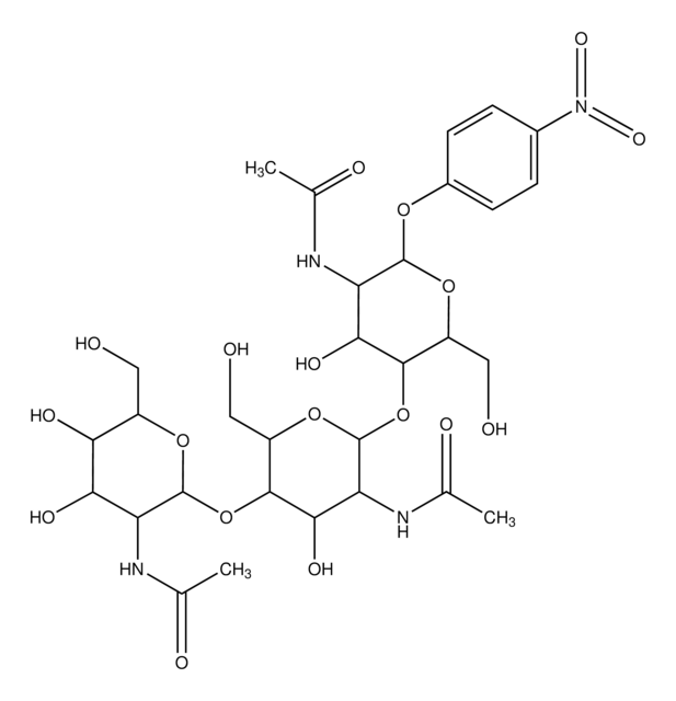 4-Nitrophenyl &#946;-D-N,N&#8242;,N&#8242;&#8242;-triacetylchitotriose chitinase and lysozyme substrate