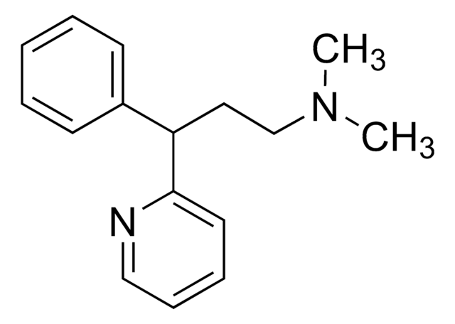 Pheniramine solution 1.0&#160;mg/mL in methanol, ampule of 1&#160;mL, certified reference material, Cerilliant&#174;