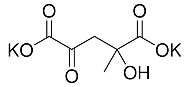 4-Hydroxy-4-methyl-2-oxoglutaric acid dipotassium salt 95-105% (titration)