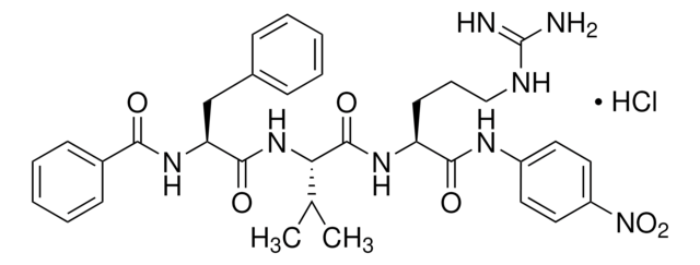 N-Benzoyl-Phe-Val-Arg-p-nitroanilide hydrochloride protease substrate