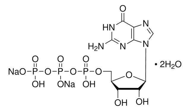 GTP &gt;90% (HPLC), crystals, pkg of 250&#160;mg