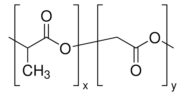 Resomer&#174; RG 504 H, Poly(D,L-lactide-co-glycolide) acid terminated, lactide:glycolide 50:50, Mw 38,000-54,000