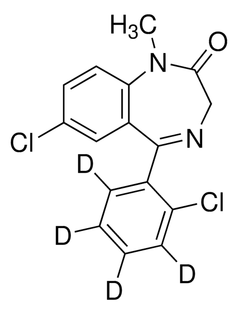 Diclazepam-D4 solution 100&#160;&#956;g/mL in acetonitrile, certified reference material, ampule of 1&#160;mL, Cerilliant&#174;