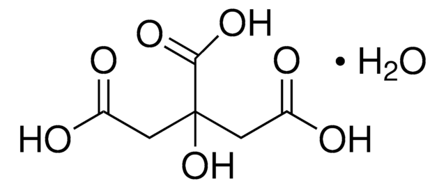 Citric acid monohydrate for analysis EMSURE&#174; ACS,ISO,Reag. Ph Eur