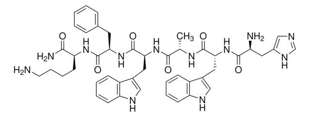 [D-Trp7, Ala8, D-Phe10]-&#945;-Melanocyte Stimulating Hormone Amide Fragment 6-11 &#8805;97% (HPLC)