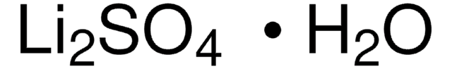 Lithium sulfate monohydrate BioUltra, &#8805;99.0% (T)