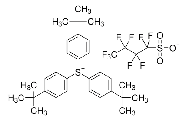 Tris(4-tert-butylphenyl)sulfonium perfluoro-1-butanesulfonate electronic grade, &#8805;99% trace metals basis