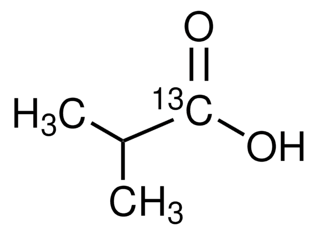 Isobutyric acid-1-13C 99 atom % 13C