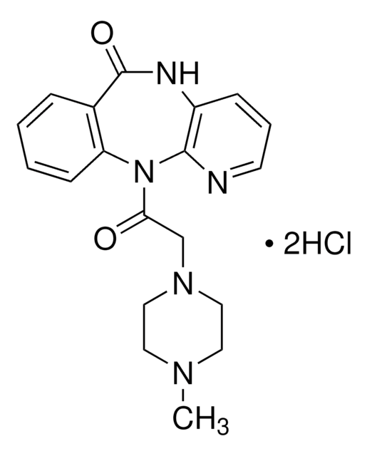 Pirenzepine dihydrochloride &#8805;98% (TLC), powder