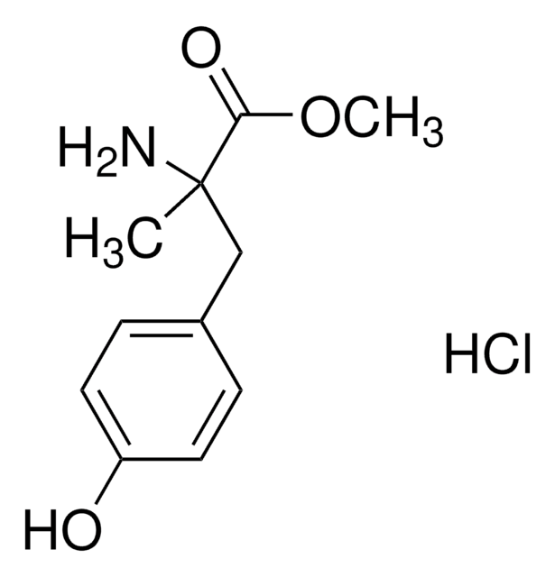 &#945;-Methyl-DL-tyrosine methyl ester hydrochloride &#8805;95% (HPLC)