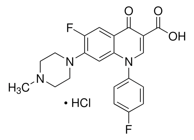 Difloxacin hydrochloride VETRANAL&#174;, analytical standard