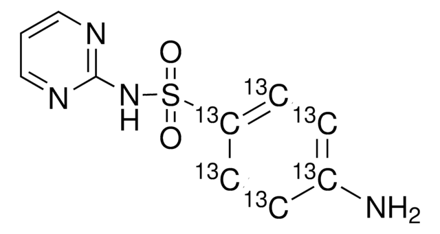 Sulfadiazine-(phenyl-13C6) VETRANAL&#174;, analytical standard