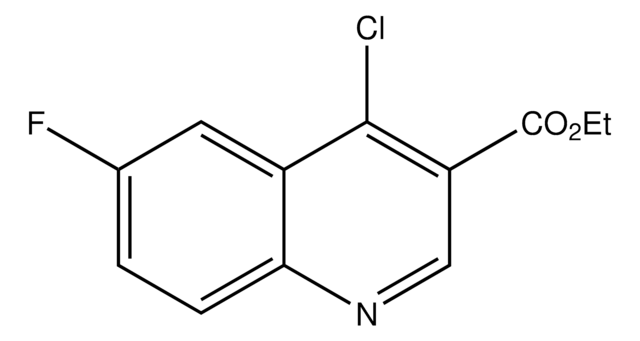 Ethyl 4-chloro-6-fluoroquinoline-3-carboxylate AldrichCPR