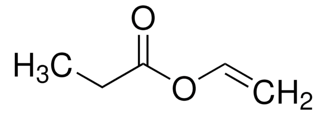 Vinyl propionate contains &lt;100&#160;ppm monomethyl ether hydroquinone as inhibitor, 98%