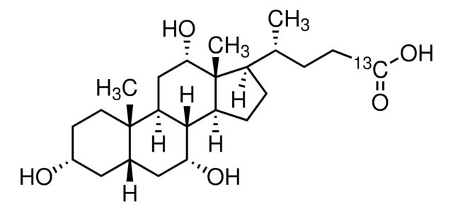 Cholic acid-24-13C 99 atom % 13C, 98% (CP), endotoxin tested