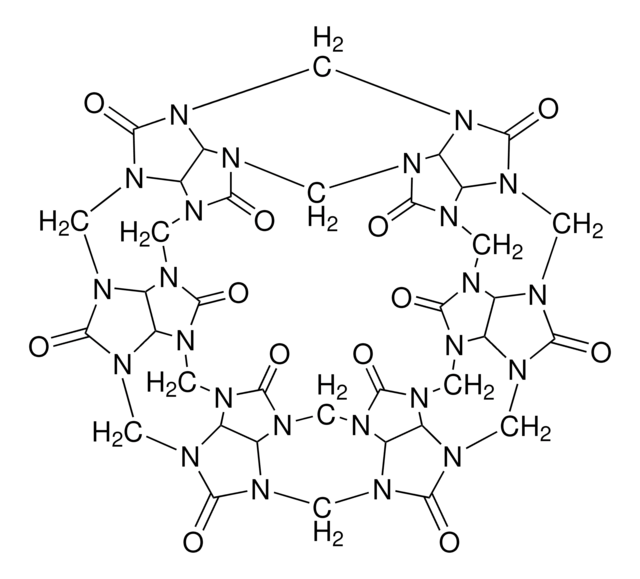 Cucurbit[6]uril hydrate contains acid of crystalization