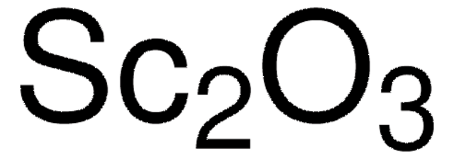 Scandium(III) oxide powder, 99.995% trace rare earth metals basis