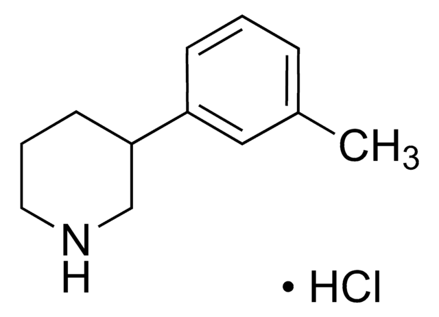 3-(3-Methylphenyl)piperidine hydrochloride AldrichCPR