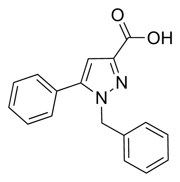 1-Benzyl-5-phenyl-1H-pyrazole-3-carboxylic acid AldrichCPR