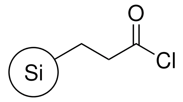 Propionyl chloride-functionalized silica gel 200-400&#160;mesh, extent of labeling: 1&#160;mmol/g loading