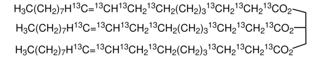 Glyceryl tri(oleate-1,2,3,7,8,9,10-13C7) 99 atom % 13C, 97% (CP)