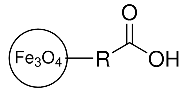 Iron oxide(II,III) magnetic nanoparticles solution 30&#160;nm avg. part. size (TEM), carboxylic acid functionalized, dispersion