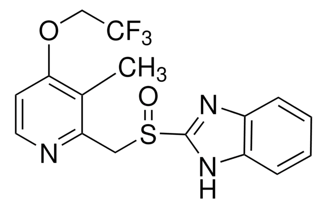 Lansoprazole Pharmaceutical Secondary Standard; Certified Reference Material