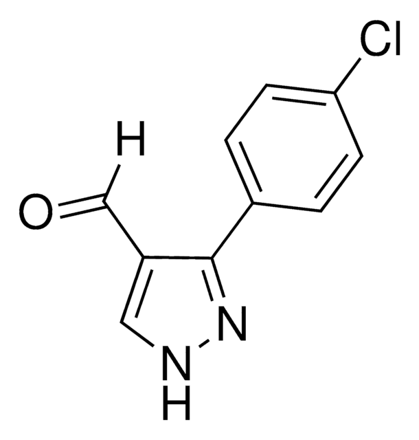 3-(4-Chloro-phenyl)-1H-pyrazole-4-carbaldehyde AldrichCPR