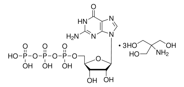 Guanosine 5&#8242;-triphosphate tris salt &#8805;93% (HPLC), powder