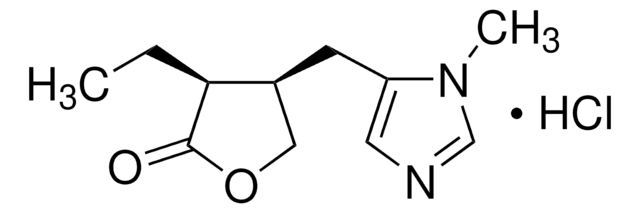 Pilocarpine Hydrochloride Pharmaceutical Secondary Standard; Certified Reference Material