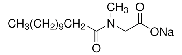 N-Lauroylsarcosine sodium salt BioXtra, &#8805;97% (TLC)