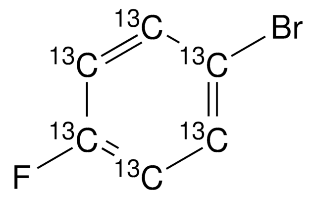 1-Bromo-4-fluorobenzene-13C6 99 atom % 13C, 98% (CP)