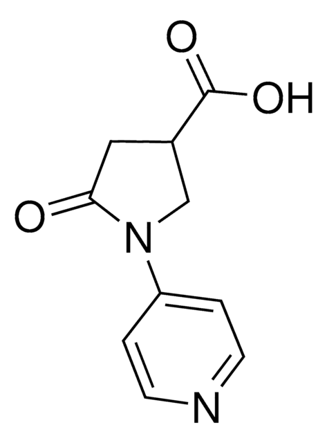 5-Oxo-1-(4-pyridinyl)-3-pyrrolidinecarboxylic acid