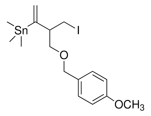 [1-(2-IODO-1-{[(4-METHOXYBENZYL)OXY]METHYL}ETHYL)VINYL](TRIMETHYL)STANNANE AldrichCPR